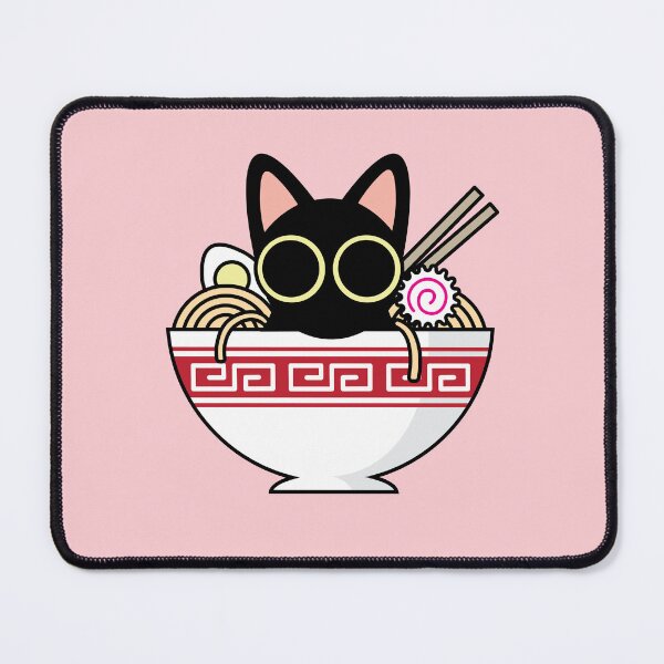 Item preview, Nervous Ramen Cat designed and sold by SidKiddo.
