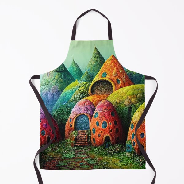 Item preview, Rainbow Colored Faerie Dwellings designed and sold by fairytailsaiart.
