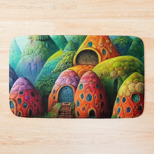 Item preview, Rainbow Colored Faerie Dwellings designed and sold by fairytailsaiart.