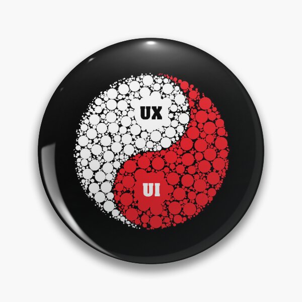 Item preview, Balance Yin Yang UX/UI Designer Shirt designed and sold by knapst.