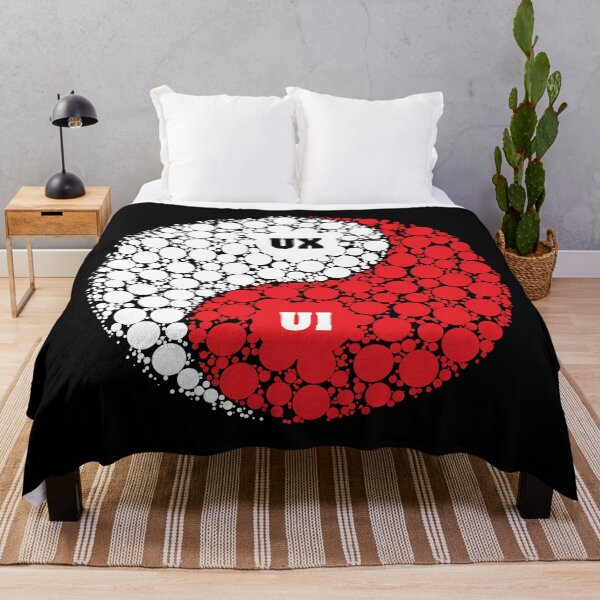 Item preview, Balance Yin Yang UX/UI Designer Shirt designed and sold by knapst.