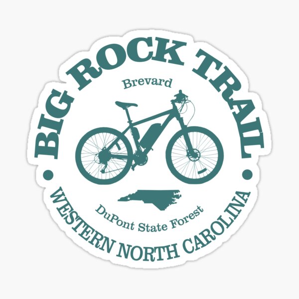 Item preview, Big Rock Trail (cycling) designed and sold by curranmorgan.