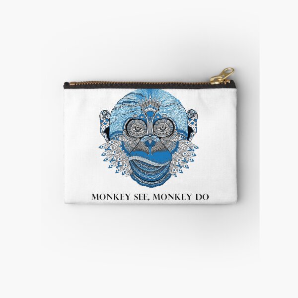 Item preview, Blue Monkey illustration designed and sold by MNA-Art.