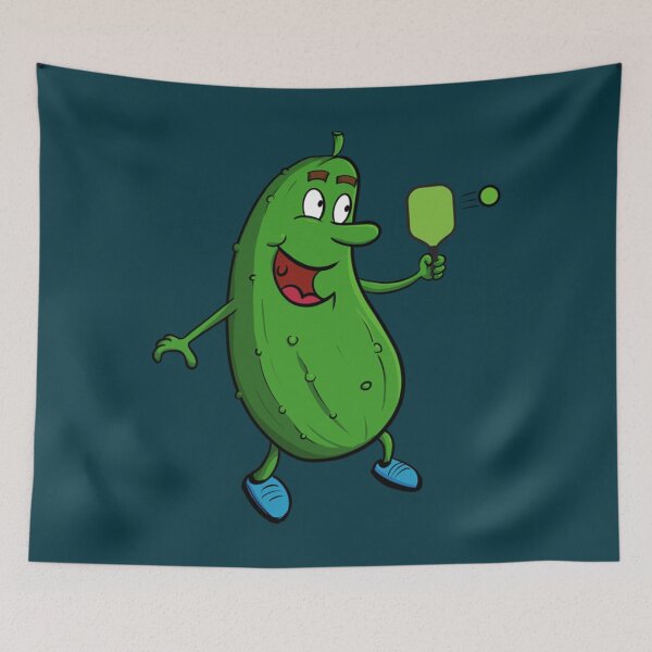 Item preview, Funny pickle playing pickleball                                designed and sold by dianhajime.