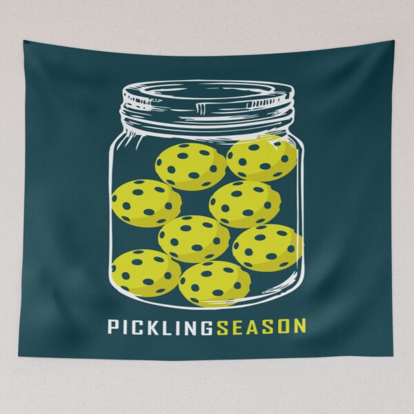 Item preview, Funny Pickle Playing Pickleball                 designed and sold by dianhajime.