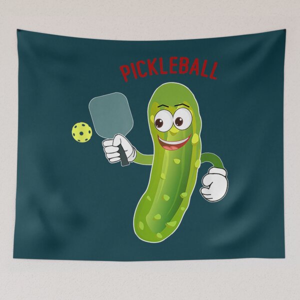 Item preview, Funny Pickle Playing Pickleball       designed and sold by dianhajime.