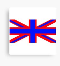 UNION JACK WITH A TWIST Canvas Print