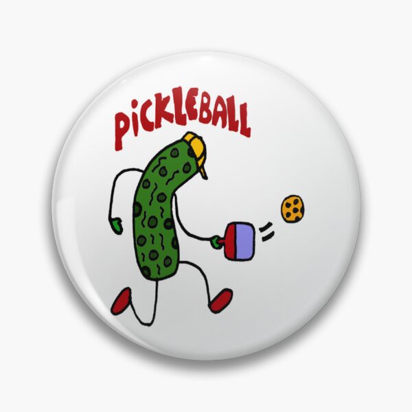 Item preview, Funny Pickle Playing Pickleball            designed and sold by dianhajime.