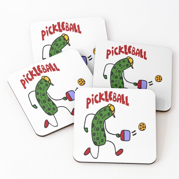 Item preview, Funny Pickle Playing Pickleball            designed and sold by dianhajime.