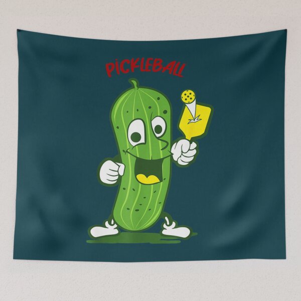 Item preview, Funny Pickle Playing Pickleball     designed and sold by dianhajime.