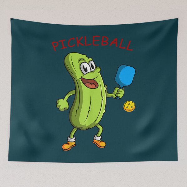 Item preview, Funny Pickle Playing Pickleball    designed and sold by dianhajime.