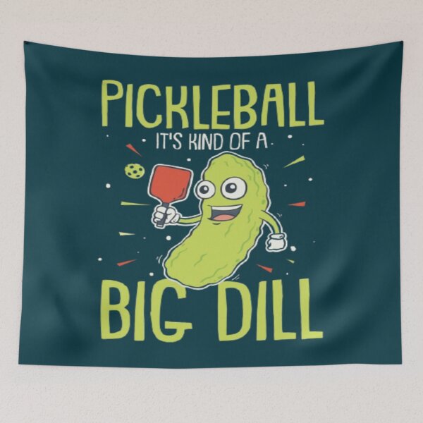 Item preview, Funny Pickle Playing Pickleball  designed and sold by dianhajime.