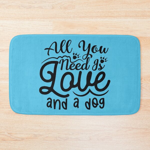 Item preview, All You Need is Love and a Dog designed and sold by netdota.