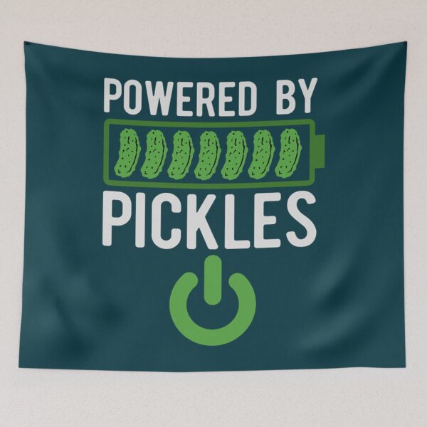 Item preview, Funny Pickle Playing Pickleball   designed and sold by dianhajime.