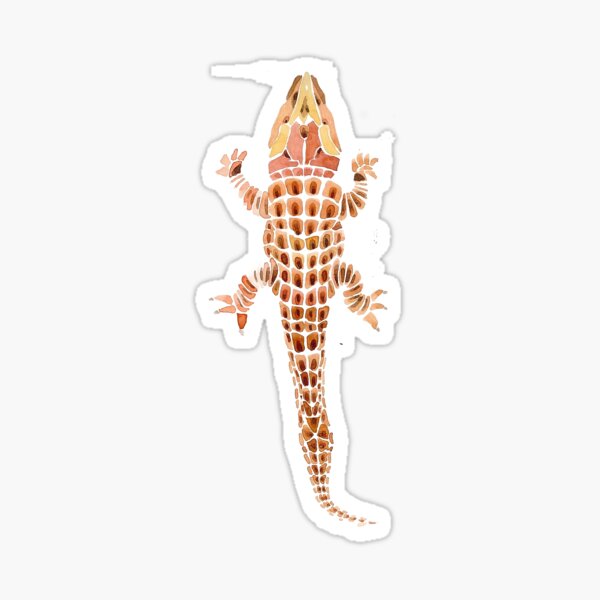 aussie-croc-01 Sticker