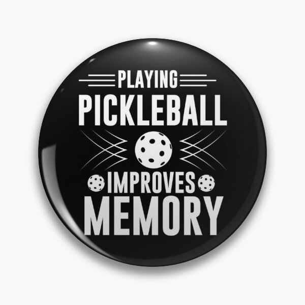 Item preview, Funny Pickleball Player Playing Pickleball improves memory pickleball for men women designed and sold by dianhajime.
