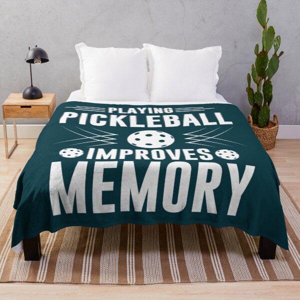 Item preview, Funny Pickleball Player Playing Pickleball improves memory pickleball for men women designed and sold by dianhajime.
