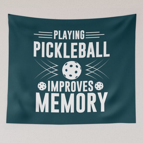 Item preview, Funny Pickleball Player Playing Pickleball improves memory pickleball for men women designed and sold by dianhajime.