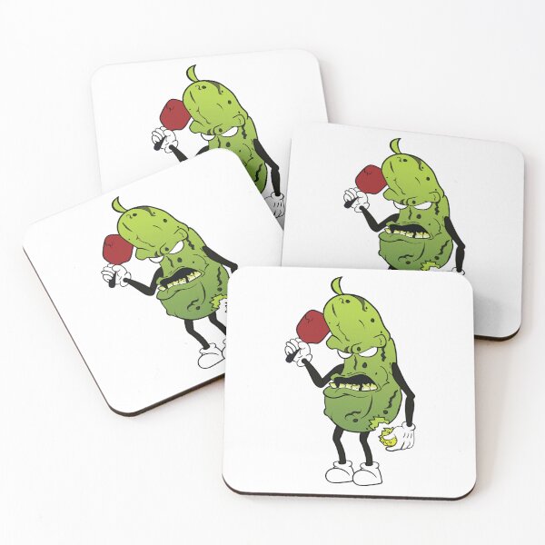 Item preview, Funny zombie Pickle Playing Pickleball    designed and sold by dianhajime.