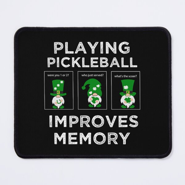 Item preview, Gnomes Playing Pickleball Improves memory st patricks day   designed and sold by dianhajime.