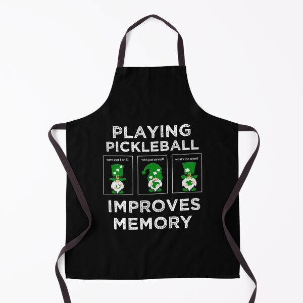 Item preview, Gnomes Playing Pickleball Improves memory st patricks day   designed and sold by dianhajime.