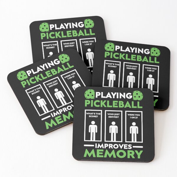 Item preview, Pickleball Player Playing Pickleball Improves Memory of Pickleball Gift Live Laugh And Play Pick designed and sold by dianhajime.