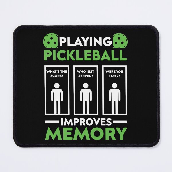 Item preview, Pickleball Player Playing Pickleball Improves Memory of Pickleball Gift Live Laugh And Play Pick designed and sold by dianhajime.