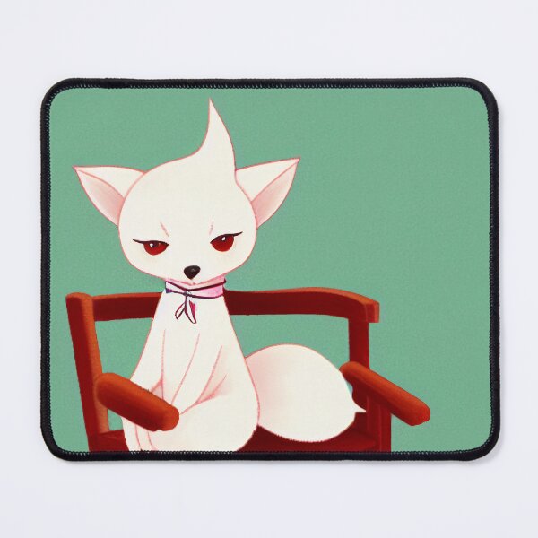 Item preview, Elegant Cute Fox Sitting on Chair designed and sold by BAYFAIRE.