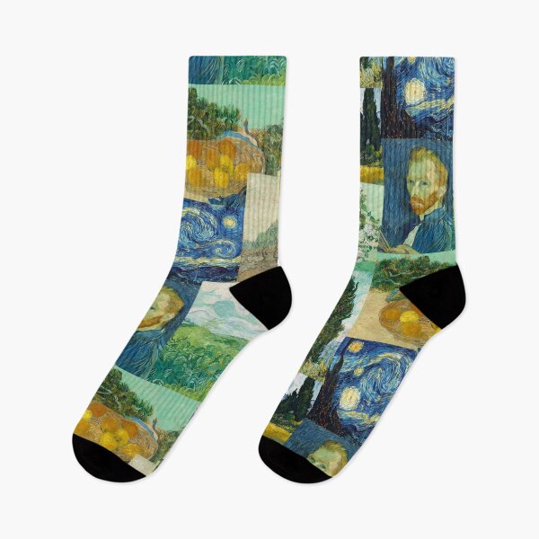Item preview,  Van Gogh artwork collage designed and sold by artbyrosse.