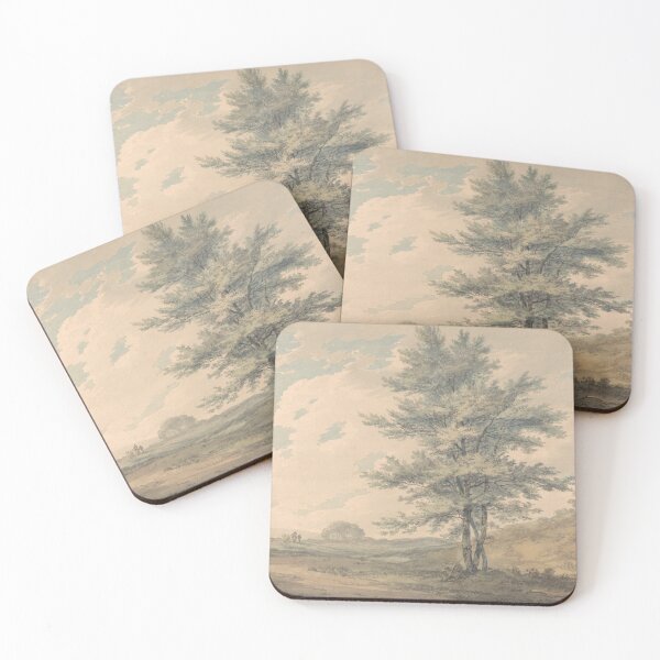 Item preview, Landscape with Trees and Figures designed and sold by Old-fowers.