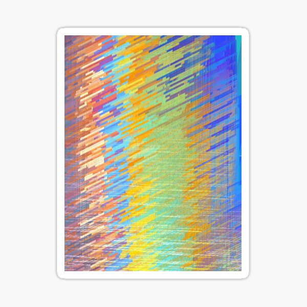 Glitch in Time Saves Nine Sticker