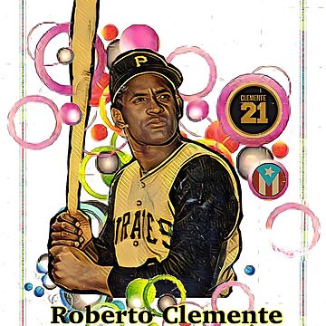 Youth Pittsburgh Pirates Roberto Clemente Majestic  Canvas Print for Sale  by IngosJacobs