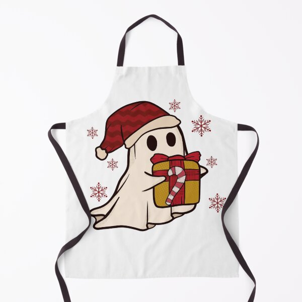 Item preview, Cute 70s Retro Christmas Ghost designed and sold by HappyLifeCreate.