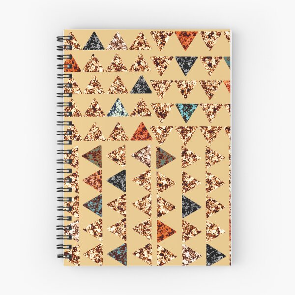 Item preview, Marbled triangles on neutral  background  designed and sold by LynseysArtShop.
