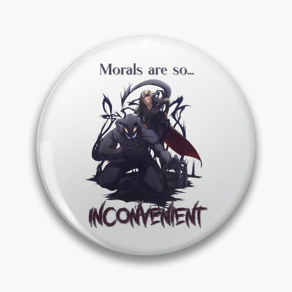 Item preview, Morals are so...INCONVENIENT V1 designed and sold by ShadowSparkPub.