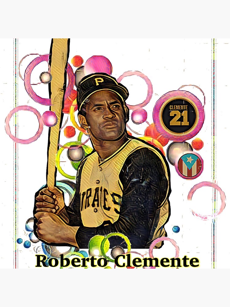 roberto clemente Sticker for Sale by onghip