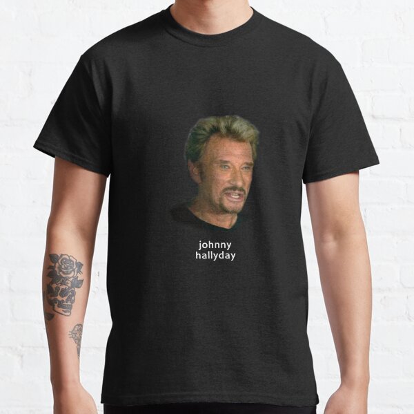 johnny hallyday T-shirt classique