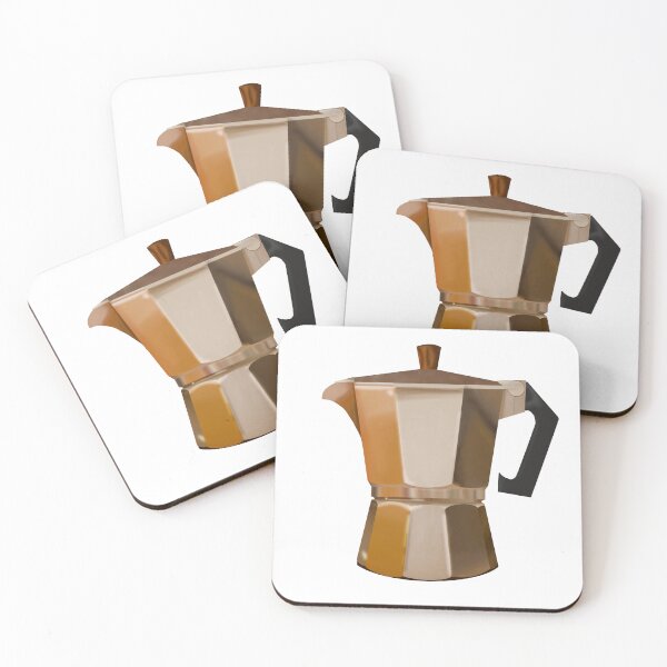 Item preview, Hot Coffee with Moka Pot designed and sold by AdventuresOy.