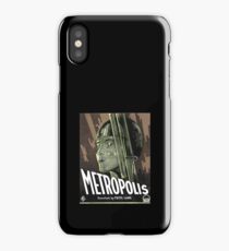 Metropolis - Movie Poster, Retro, Vintage iPhone Case/Skin