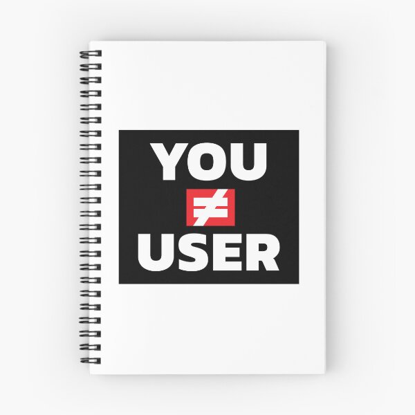 Item preview, You Are Not The User UX/UI Designer designed and sold by knapst.