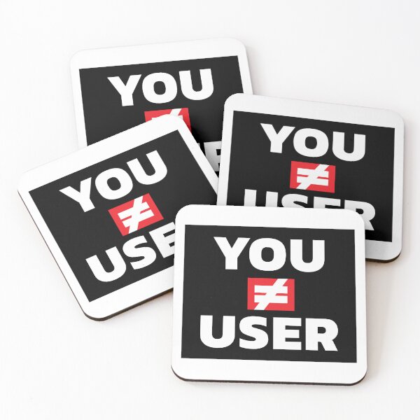 Item preview, You Are Not The User UX/UI Designer designed and sold by knapst.
