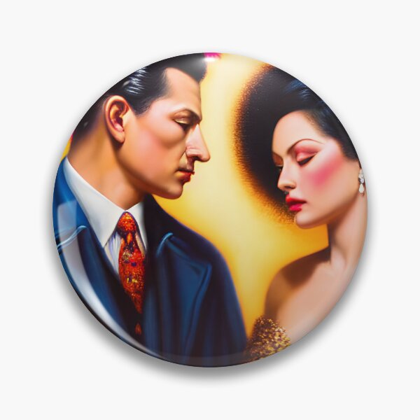 Item preview, Mexican Couple 1940's Style Kitsch Illustration designed and sold by The-11th-Floor.