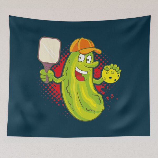 Item preview, Cool Pickle Playing Pickleball  Premium                designed and sold by dianyagami.