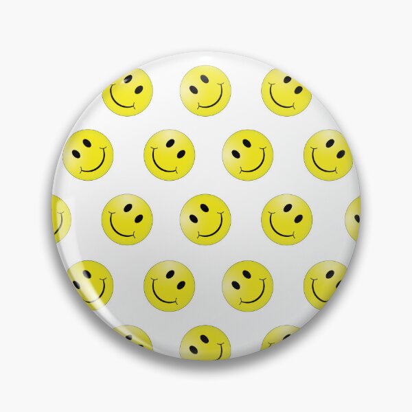 Item preview, Patrón de caras sonrientes amarillas emoji designed and sold by markob85.