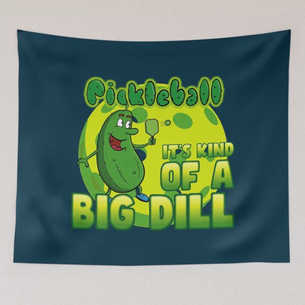 Item preview, Funny pickle playing pickleball                                             designed and sold by dianyagami.