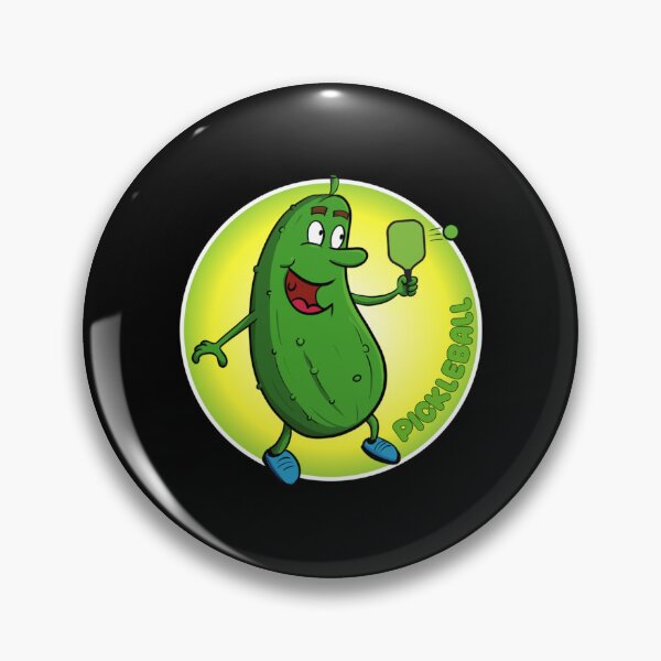Artikelvorschau, Lustige Essiggurke, die Pickleball spielt entworfen und verkauft von dianyagami.