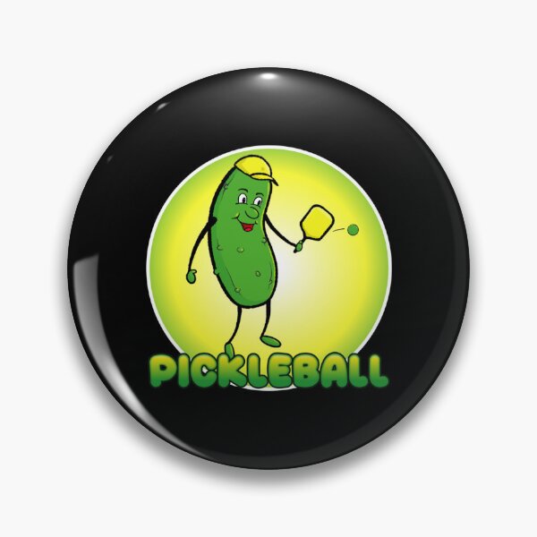 Artikelvorschau, Lustige Essiggurke, die Pickleball spielt entworfen und verkauft von dianyagami.