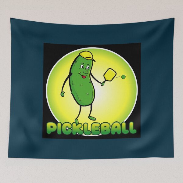 Item preview, Funny pickle playing pickleball                                      designed and sold by dianyagami.