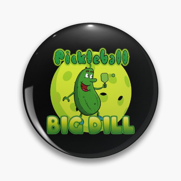 Artikelvorschau, Lustige Essiggurke, die Pickleball spielt entworfen und verkauft von dianyagami.