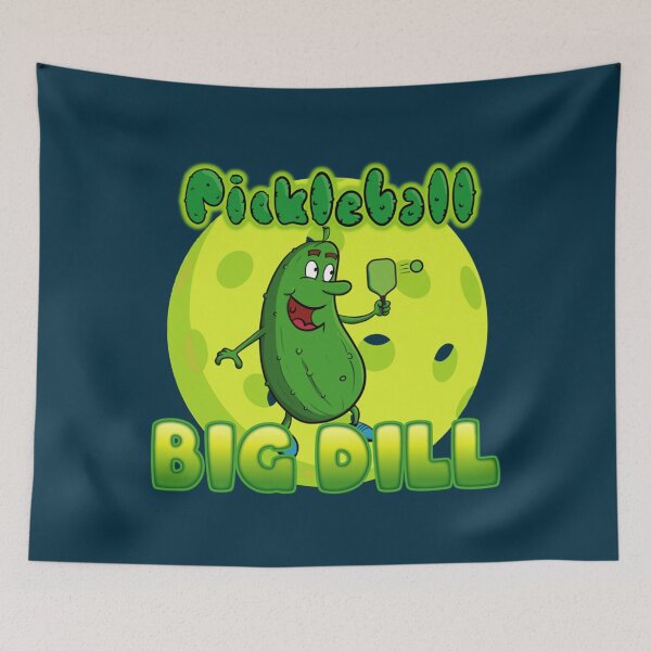 Item preview, Funny pickle playing pickleball                                          designed and sold by dianyagami.